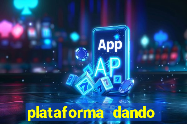 plataforma dando bonus de cadastro